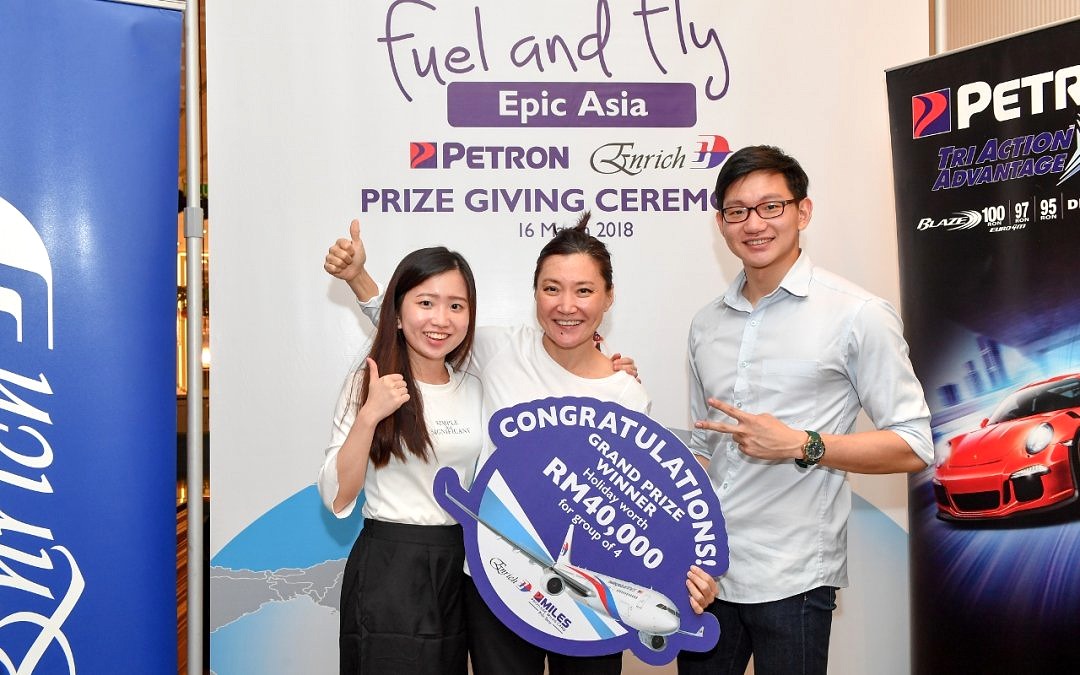 Petron, Malaysia Airlines Send Loyal Customers to Dream Destinations