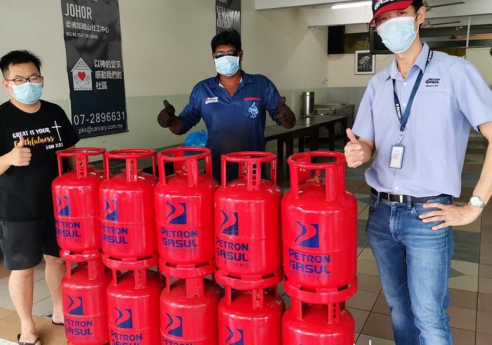 Contribution Of LPG Gasul To Charity Homes