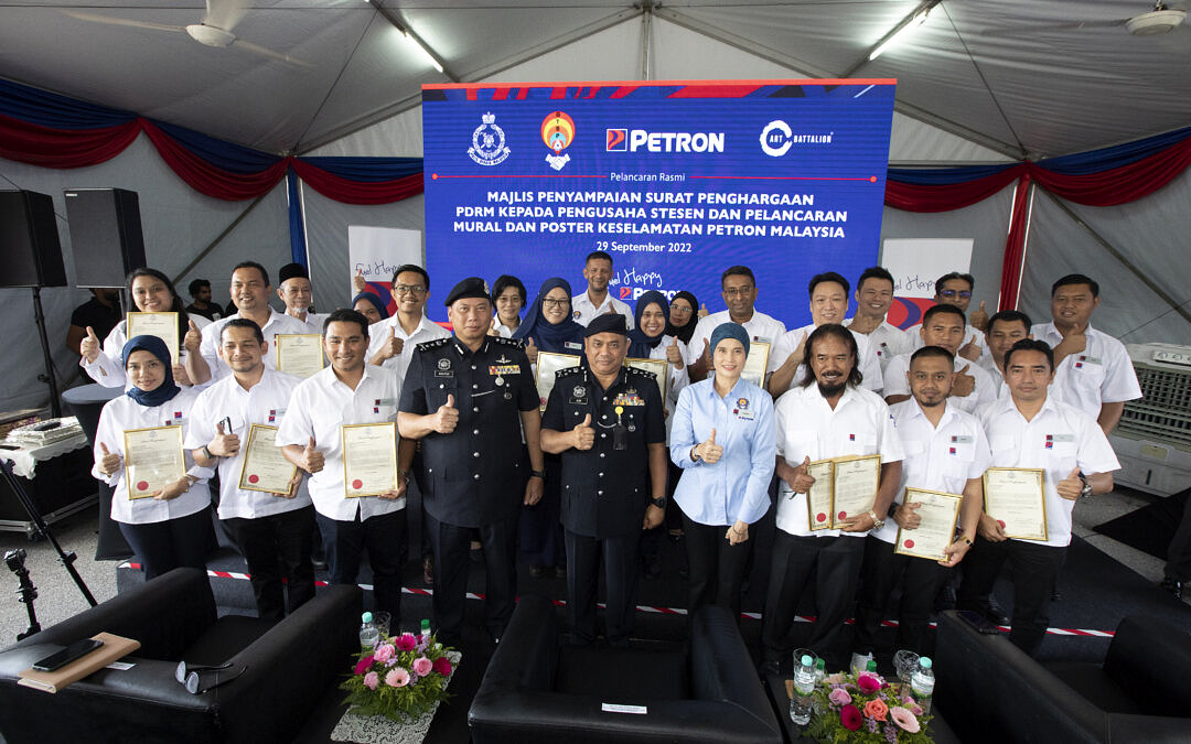 28 Petron Dealers Awarded for Ensuring Safer Communities