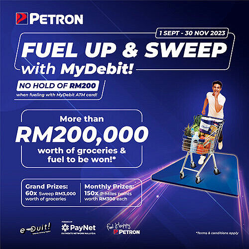 Petron Fuel Up & Sweep with MyDebit
