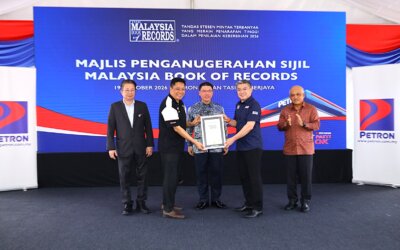 Petron Malaysia Sets Industry Benchmark in Service Station Toilet Cleanliness with Malaysia Book of Records (MBOR) Recognition Petron Malaysia Sets Industry Benchmark in Service Station Toilet Cleanliness with Malaysia Book of Records (MBOR) Recognition